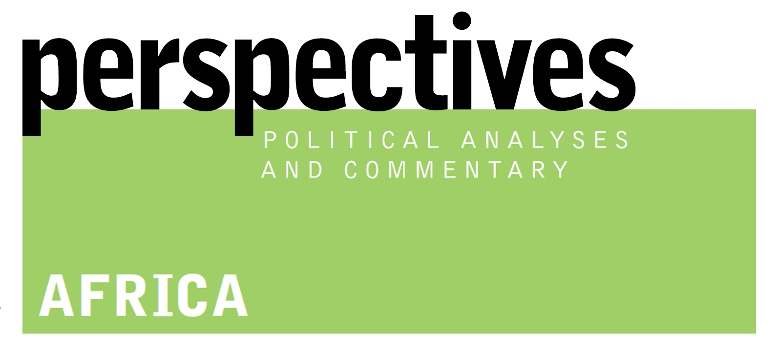 Cover Perspectives Africa