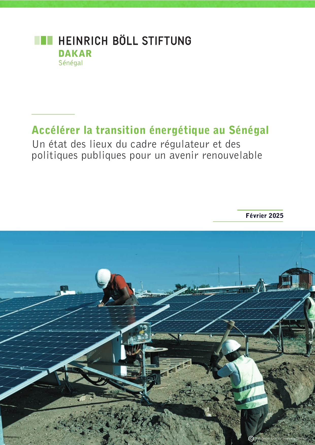 Accélérer la transition énergétique au Sénégal | La Fondation Heinrich ...