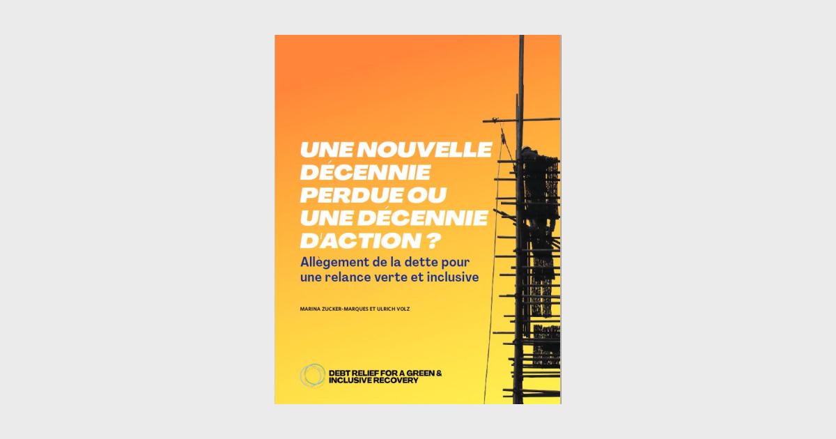 Une nouvelle décennie perdue ou une décennie d'action ? | La Fondation ...