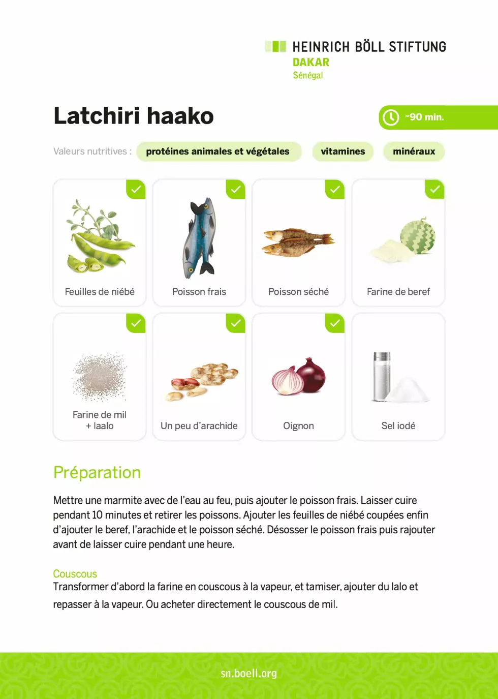 Recette de Latchiri Haako