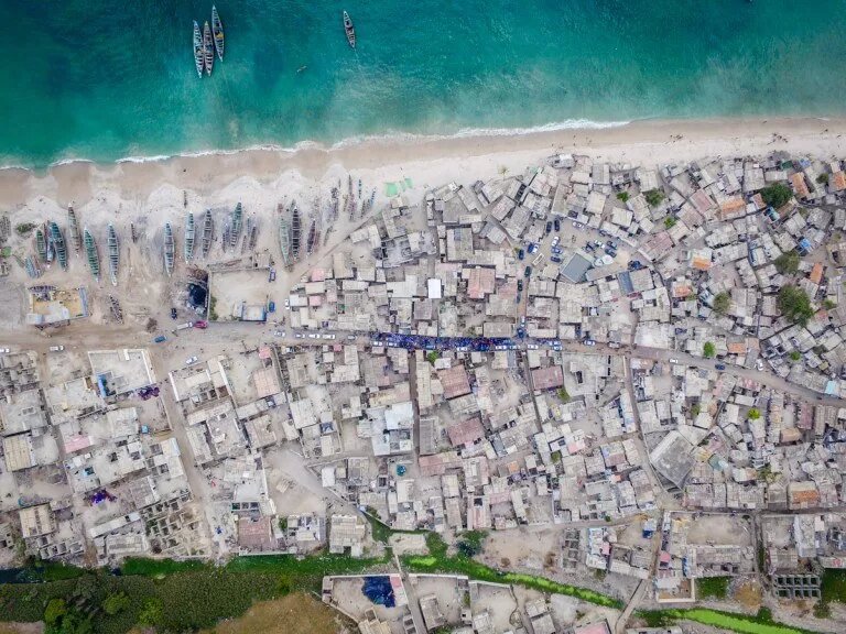 Fishing village Bargny, Senegal