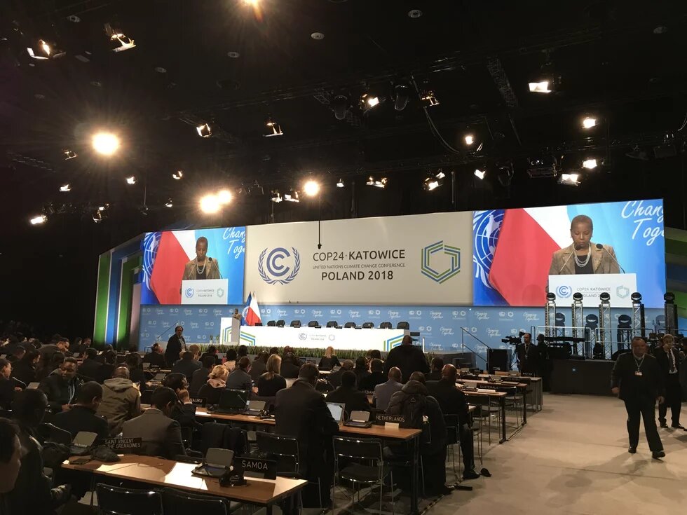 Séssion plénière de la COP24 du 2 décembre 2018