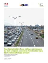 Couverture Policy brief migration Sénégal